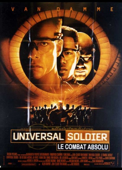 affiche du film UNIVERSAL SOLDIER LE COMBAT ABSOLU