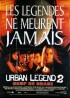 affiche du film URBAN LEGEND 2 COUP DE GRACE