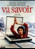 VA SAVOIR movie poster