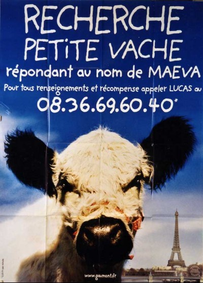 affiche du film VACHE ET LE PRESIDENT (LA)