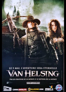VAN HELSING movie poster
