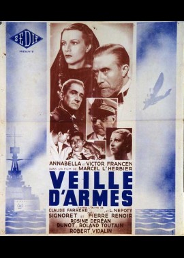 affiche du film VEILLE D'ARMES