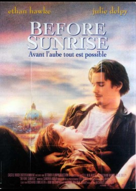BEFORE SUNRISE movie poster