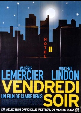 affiche du film VENDREDI SOIR