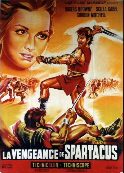 affiche du film VENGEANCE DE SPARTACUS (LA)