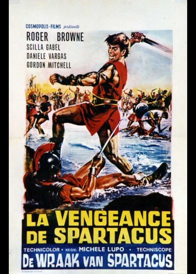 affiche du film VENGEANCE DE SPARTACUS (LA)