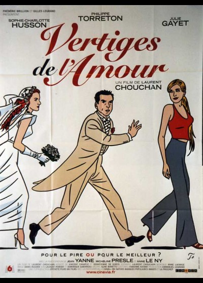 affiche du film VERTIGES DE L'AMOUR