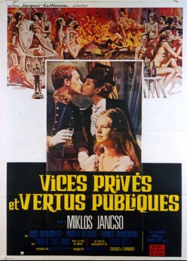 affiche du film VICES PRIVES ET VERTUS PUBLIQUES