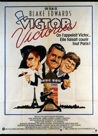 VICTOR VICTORIA movie poster