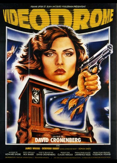 VIDEODROME movie poster