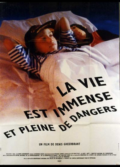 affiche du film VIE EST IMMENSE ET PLEINE DE DANGERS (LA)