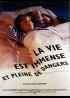 affiche du film VIE EST IMMENSE ET PLEINE DE DANGERS (LA)