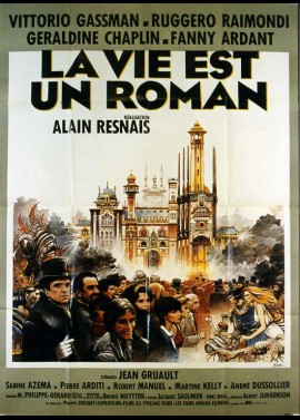 affiche du film VIE EST UN ROMAN (LA)