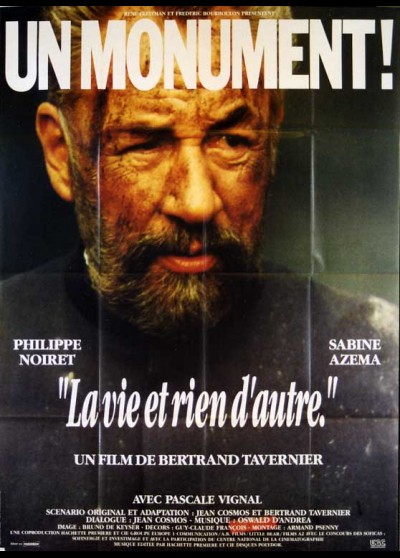 affiche du film VIE ET RIEN D'AUTRE (LA)