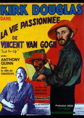 affiche du film VIE PASSIONNEE DE VINCENT VAN GOGH (LA)