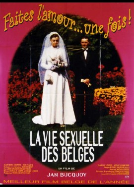 affiche du film VIE SEXUELLE DES BELGES (LA)