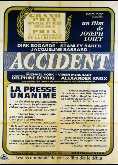 affiche du film ACCIDENT