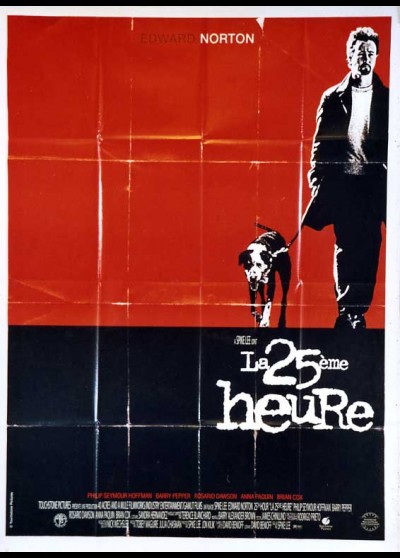 TWENTY FIFTH HOUR (THE) / THE 25 TH HOUR movie poster