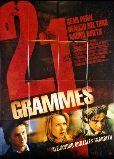 21 GRAMS / TWENTY ONE GRAMS movie poster