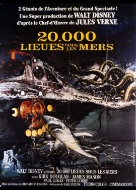 20000 LEAGUES UNDER THE SEAS movie poster