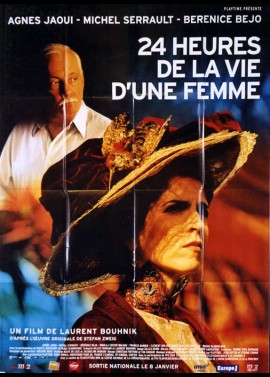 affiche du film VINGT QUATRE HEURES DE LA VIE D'UNE FEMME