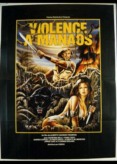 affiche du film VIOLENCE A MANAOS