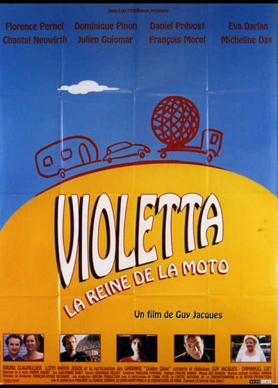 affiche du film VIOLETTA LA REINE DE LA MOTO