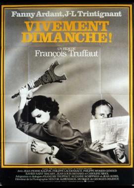 affiche du film VIVEMENT DIMANCHE