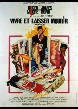 LIVE AND LET DIE movie poster