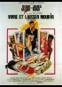 LIVE AND LET DIE movie poster