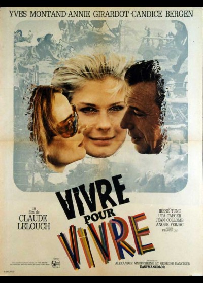 VIVRE POUR VIVRE movie poster