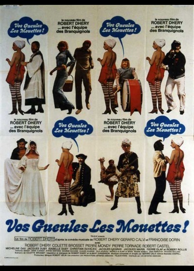 affiche du film VOS GUEULES LES MOUETTES