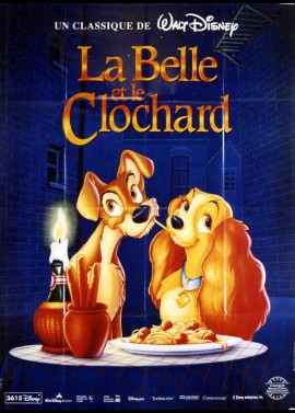 affiche du film BELLE ET LE CLOCHARD (LA)