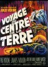 affiche du film VOYAGE AU CENTRE DE LA TERRE