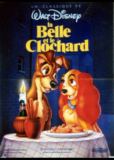 affiche du film BELLE ET LE CLOCHARD (LA)