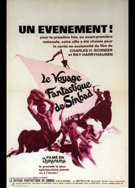 affiche du film VOYAGE FANTASTIQUE DE SINBAD (LE)