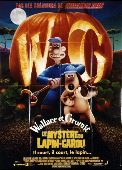 WALLACE AND GROMIT IN THE CURSE OF THE WERE RABBIT movie poster