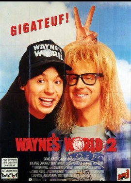 WAYNE'S WORLD 2 movie poster
