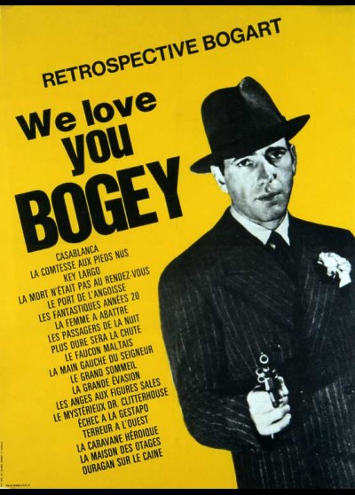 affiche du film WE LOVE YOU BOGEY