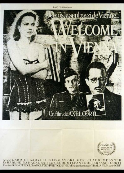 WELCOME IN VIENNA movie poster