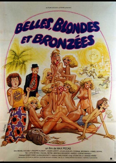 BELLES BLONDES ET BRONZEES movie poster