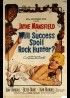 affiche du film WILL SUCCESS POIL ROCK HUNTER