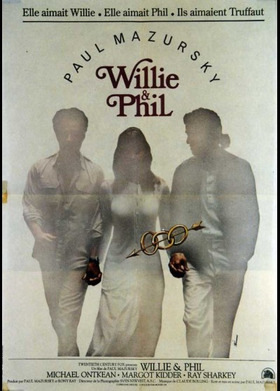 WILLIE AND PHIL movie poster