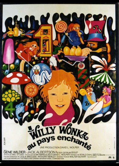 WILLY WONKA AND THE CHOCOLATE FACTORY movie poster