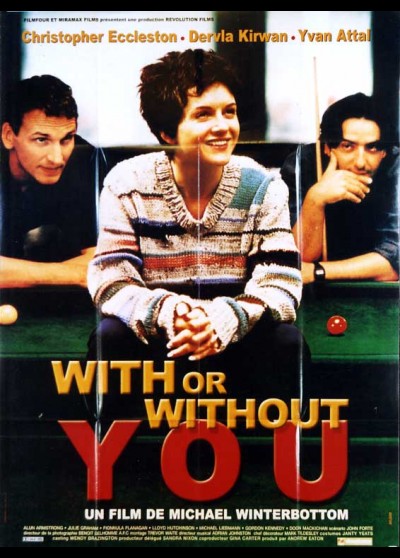 affiche du film WITH OR WITHOUT YOU