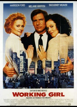 WORKING GIRL movie poster