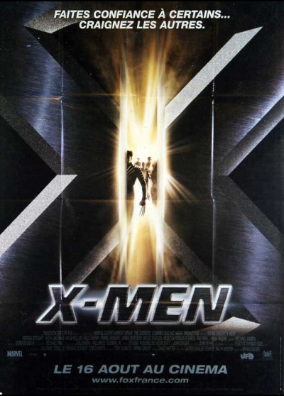 X MEN movie poster