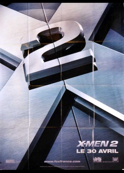 X MEN 2 movie poster