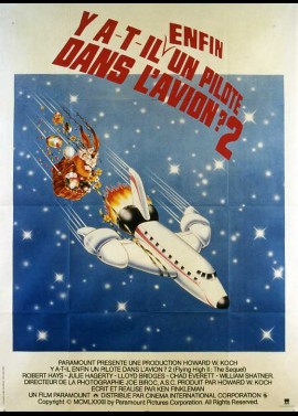 affiche du film Y A T'IL ENFIN UN PILOTE DANS L'AVION