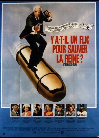 NAKED GUN FROM THE FILES OF POLICE SQUAD (THE) movie poster